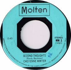 Cheyenne Winter -- Second Thoughts / Sit Awhile - 7