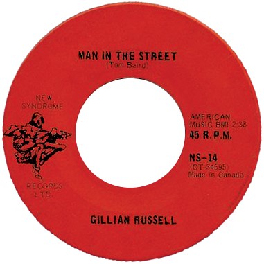 Gillian Russell -- Man in the Street / Going Home - 7