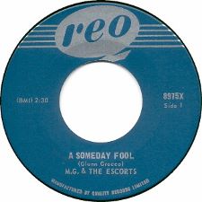 M.G. and the Escorts - A Someday Fool / It's Too Late - 7