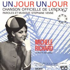 Michele Richard -- Un jour, un jour / Hey Friend, Say Friend - 7