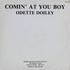 Odette Doiley - Comin' at You Boy / Comin' at You Boy (instrumental) - 12