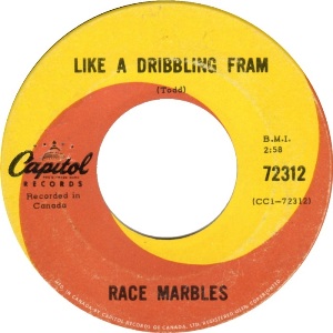 Race Marbles -- Like a Dribbling Fram / Someday (the World Will Be as Lovely as Before) - 7