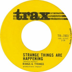 Rings and Things - To Me: To Me: To Me / Strange Things Are Happening - 7