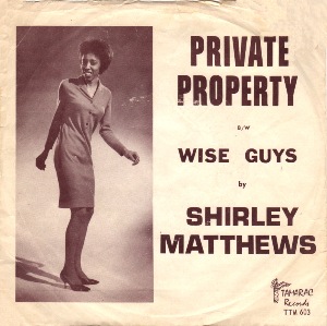 Shirley Matthews · Private Property / Wise Guys - 7