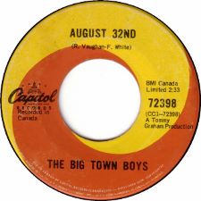 The Big Town Boys · August 32nd / My Babe - 7