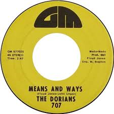 The Dorians -  Help for My Waiting / Means and Ways - 7