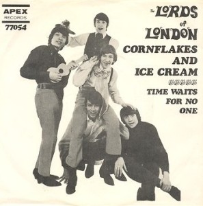 Lords of London -- Cornflakes and Ice Cream / Time Waits for No One - 7