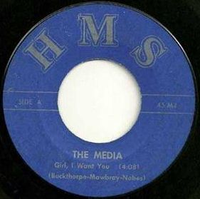 The Media · Girl, I Want You / Endless Dream - 7