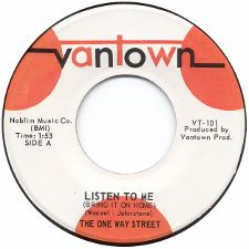 The One Way Street · Listen to Me (Bring It on Home) / Tears - 7