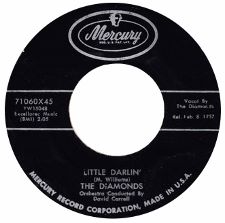 The Diamonds -- Little Darlin' / Faithful and True - 7